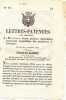 Lettres-Patentes par lesquelles Sa Majesté donne quelques dispositions concernant l'expédition des passeports à l'étranger. 
