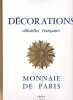 D&eacute;corations officielles fran&ccedil;aises - Additif. 