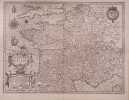 Gallia. Nova totius Galliae geographica descriptio, deintegro....  Hondius, Jodocus II (1594-1629)