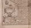 Gallia. Nova totius Galliae geographica descriptio, deintegro....  Hondius, Jodocus II (1594-1629)