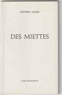 Des miettes