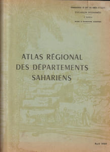Atlas régional des départements sahariens
