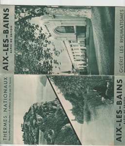 Alpes de Savoie - AIX LES BAINS guérit les rhumatismes