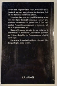 L'Holocauste  Les arguments