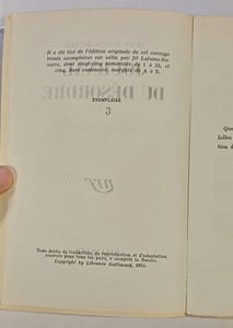 Journal du désordre