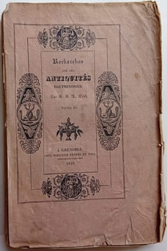 Recherches sur les antiquités dauphinoises  T1. PILOT (J.J.A.)