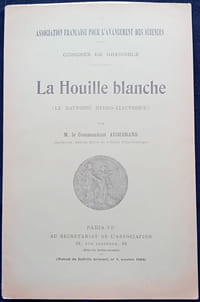 La Houille blanche (Le Dauphiné hydro-électrique) Congrès de Grenoble