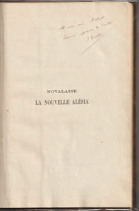 NOVALAISE  La nouvelle Alésia découverte par M. Théodore FIVEL, Architecte