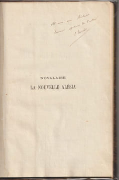 NOVALAISE La nouvelle Alésia découverte par M. Théodore FIVEL, Architecte. TESSIER (Jules)