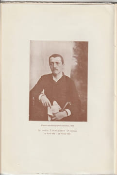 Le poète genevois Louis Duchosal dans l'intimité (1887-1901). VINCENT (F.)