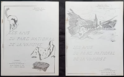 Bulletins du Parc de la Vanoise - Ensemble de 8 fascicules
