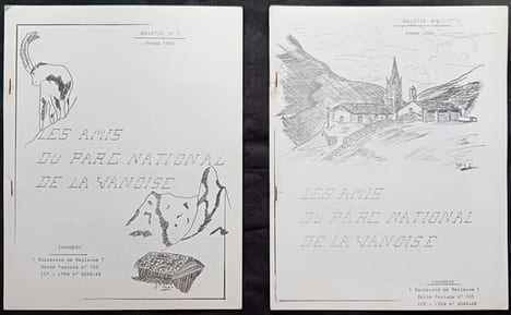 Bulletins du Parc de la Vanoise - Ensemble de 8 fascicules. undefined