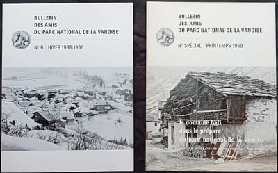 Bulletins du Parc de la Vanoise - Ensemble de 8 fascicules