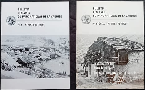 Bulletins du Parc de la Vanoise - Ensemble de 8 fascicules. undefined