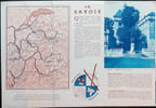 Savoie  - Carte-D&eacute;pliant PLM. 