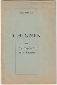 Chignin ou la capitale de la Sapaudia