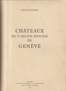 Châteaux de l'ancien diocèse de Genève