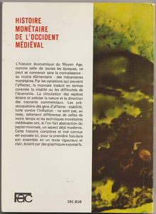 Histoire monétaire de l'Occident médiéval