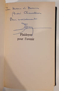 Plaidoyer pour l'avenir