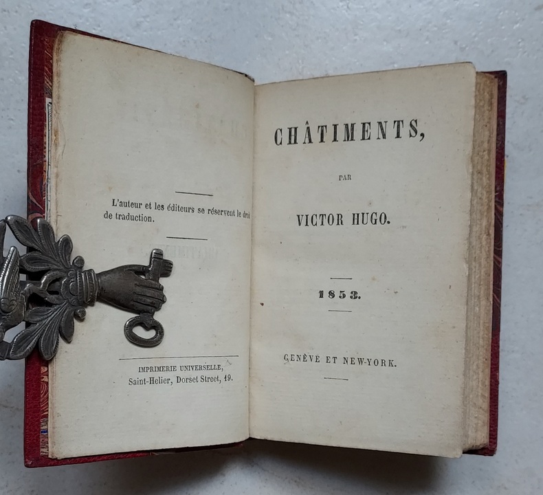 Victor Hugo - Les Châtiments - Livre Rare Book