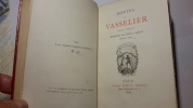Contes de Vasselier  (XVIIIème siècle ). Vasselier