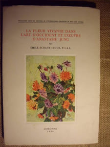 La fleur vivante dans l'art d'occident et l'oeuvre d'Anastasie Jung.
