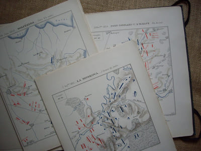 Etude sommaire des batailles d'un siècle (avec atlas).