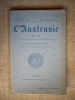 L'Austrasie. Revue du Pays Messin et de Lorraine, historique, littéraire, artistique et illustrée. Troisième année, nouvelle série, n° 10, ...