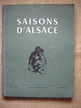 SAISONS D'ALSACE N° 1- 1950.. collectif