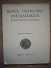 REVUE FRANCAISE D'HERALDIQUE ET DE SIGILLOGRAPHIE. TOME 1er - 1938 - N° 4.. Collectif