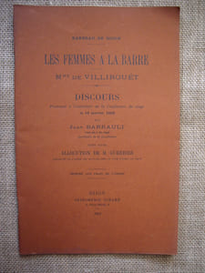 Les femmes à la barre, Mme de Villirouët.