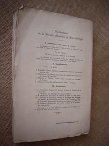 Annuaire de la Société d'histoire et d'archéologie de la Lorraine. 38ème année, Tome XXXIV.