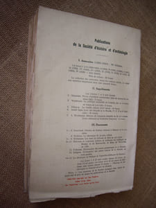 Annuaire de la Société d'histoire et d'archéologie de la Lorraine. 43ème année, Tome XXXIX.