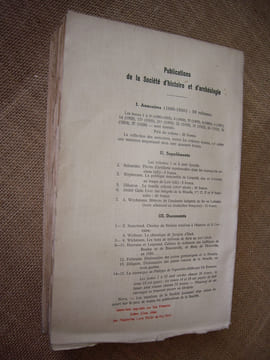 Annuaire de la Société d'histoire et d'archéologie de la Lorraine. 43ème année, Tome XXXIX.. Collectif