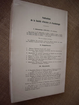 Annuaire de la Société d'histoire et d'archéologie de la Lorraine. 45ème année, Tome XLI.. Collectif