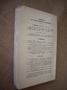 Annuaire de la Société d'histoire et d'archéologie de la Lorraine. 47ème année, Tome XLIII.