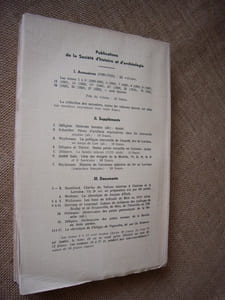 Annuaire de la Société d'histoire et d'archéologie de la Lorraine. 49ème année, Tome XLV.