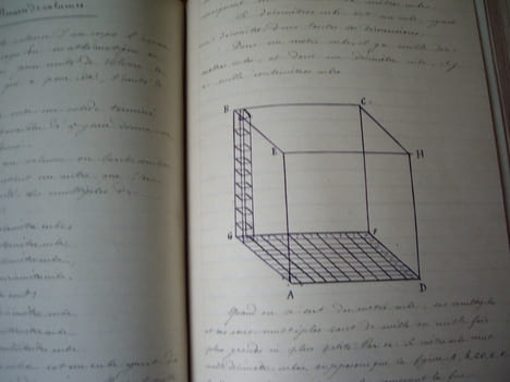 MATHEMATIQUES. Manuscrit.. PERRET H.