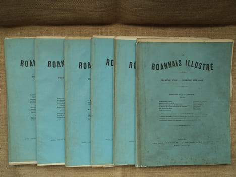 Le Roannais illustré, 1884 - 1895.. Collectif