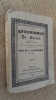 APHORISMES. Texte latin, avec la traduction en regard, et des notes par M. S. TOURNIER.. BACON