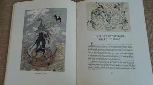 TAUROMACHIE, art profond (arte jondo). Le "toreo" moyen d'expression, correspondances et sortilèges.