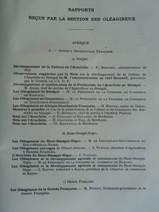 Congrès d'Agriculture Coloniale (21-25 mai 1918).  Compte rendu des travaux publiés sous la direction de M. J. Chailley par A. Fauchère, Tome II : Section des oléagineux.