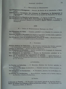 Congrès d'Agriculture Coloniale (21-25 mai 1918).  Compte rendu des travaux publiés sous la direction de M. J. Chailley par A. Fauchère, Tome II : Section des oléagineux.
