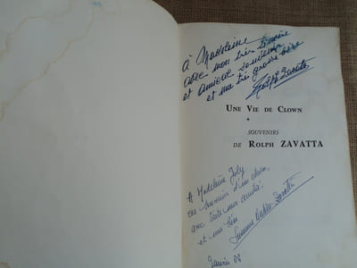 Une vie de Clown. Souvenirs de Rolph ZAVATTA.