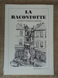 Revue LA RACONTOTTE n° 33, 1990. Nature et traditions comtoises.