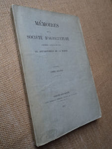Mémoires de la Société d'Agriculture, commerce, sciences et arts du département de la Marne, année 1875-1876.