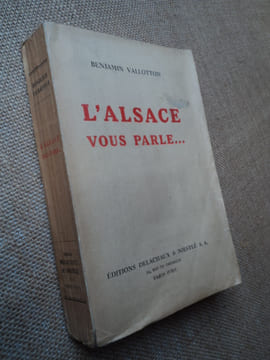LAlsace vous parle.... VALLOTTON Benjamin.