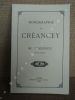 Monographie de CREANCEY. (Côte-d'Or).. TRENEY (M.)