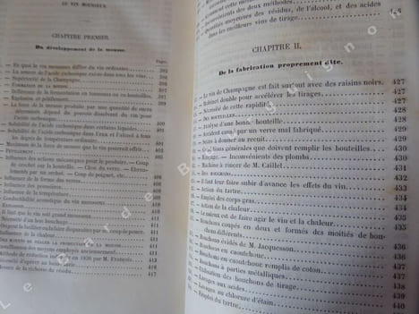 Indications théoriques et pratiques sur le travail des vins et en particulier sur celui des vins mousseux.. MAUMENE E. J.