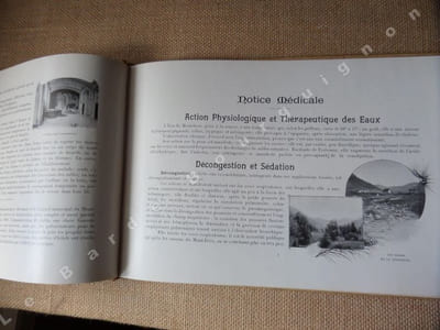 LE MONT-DORE (Auvergne) - Cure d'air - Cure thermale - Notice médicale et pittoresque.
